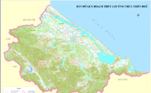 Bản đồ Quy hoạch Thủy lợi tỉnh Thừa Thiên Huế